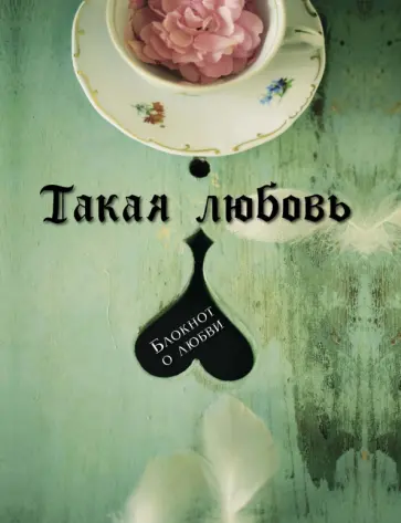 Блокнот "Такая любовь", А5+ обложка книги