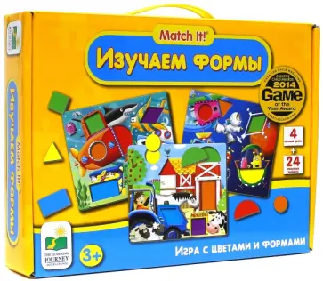 Пазл "Изучаем формы" (230145) обложка книги