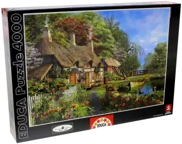Пазл-4000 "Дом в цветах" (16323) обложка книги
