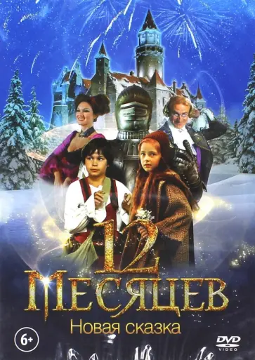 12 месяцев. Новая сказка (DVD) обложка книги
