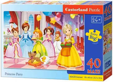 Puzzle-40 MAXI "Принцессы" (В-040162) обложка книги