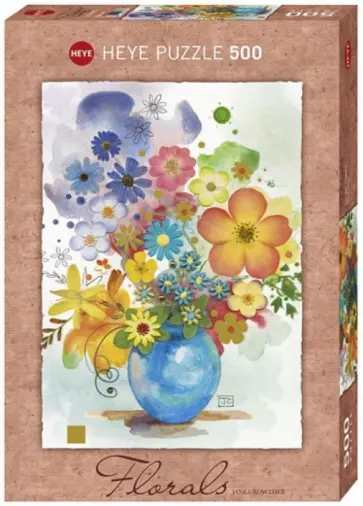 Puzzle-500 " Голубая ваза" (29663) обложка книги