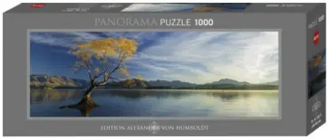 Puzzle-1000 "Озеро, панорама" (29673) обложка книги