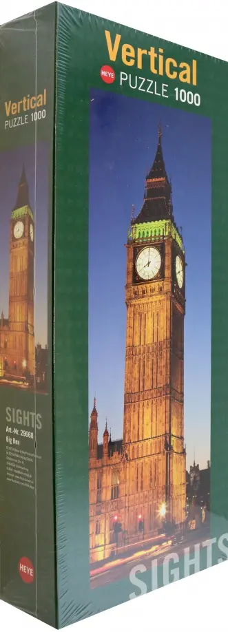 Puzzle-1000 Биг Бен, вертикальный Puzzle-1000 Биг Бен, вертикальный обложка книги