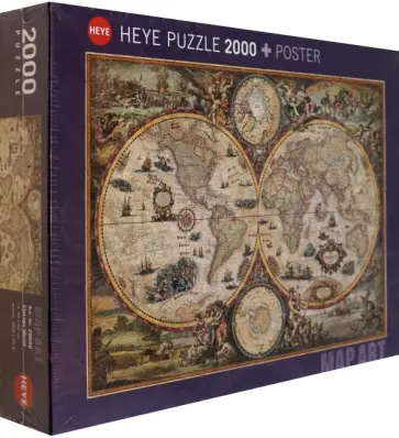 Puzzle-2000 Историческая карта Puzzle-2000 Историческая карта обложка книги