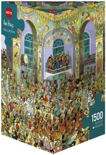 Puzzle-1500 "Бальный зал, Prades" (29696) обложка книги