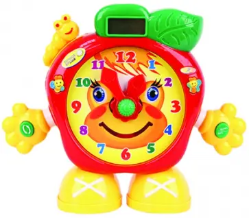 Часы "Который час?" обучающие (со светом и звуком) (7158) обложка книги