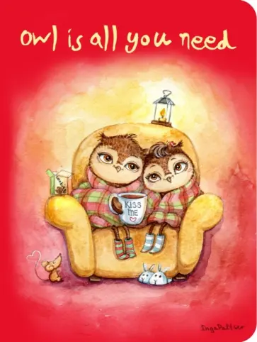 Блокнот. Уютные совы (Owl is all you need) (мини) обложка книги