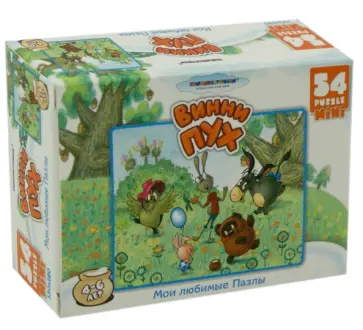 Пазл-мини-54 "Винни-Пух" (10764) обложка книги