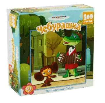 Пазл-100 "Чебурашка" (10748) обложка книги