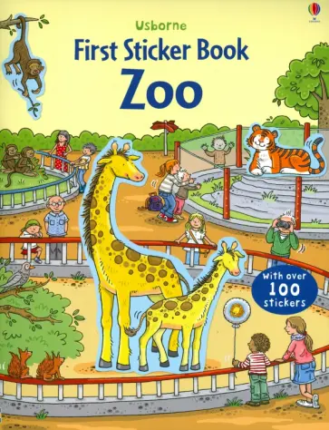 First Sticker Book. Zoo First Sticker Book. Zoo обложка книги