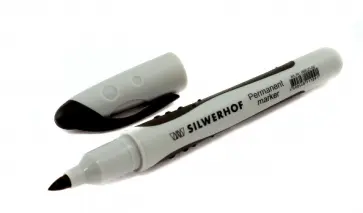 Маркер перманентный "Intens", черный (088025-06) обложка книги