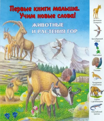 Животные и растения гор Животные и растения гор обложка книги