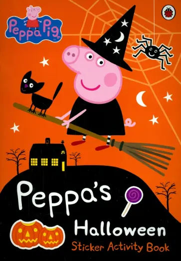Sue Nicholson - Peppa's Halloween. Sticker Activity Book обложка книги