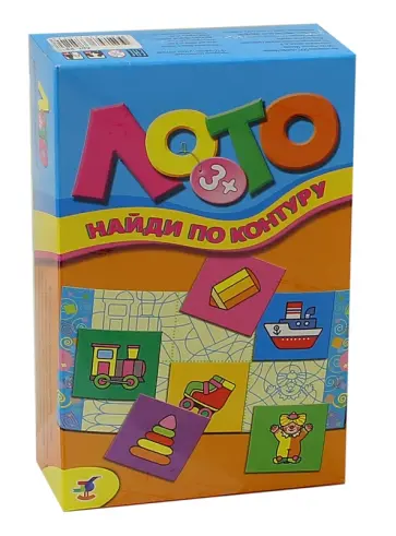 Мини-лото. Найди по контуру (2915) обложка книги