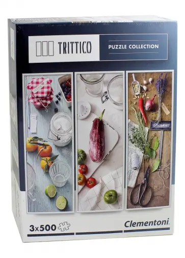 Пазл "Вкус Средиземноморья" (3 х 500 деталей) (39308) обложка книги