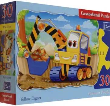 Puzzle-30 MIDI Экскаватор обложка книги