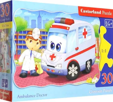 Puzzle-30 Midi. Скорая помощь обложка книги