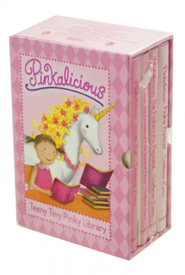 Victoria Kann - Pinkalicious. Teeny Tiny Pinky Library. 4 book обложка книги