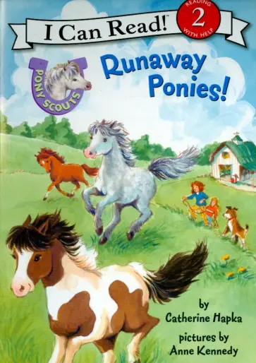 Catherine Hapka - Pony Scouts. Runaway Ponies! (Level 2) обложка книги