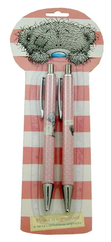 Набор шариковая ручка и карандаш (синяя, 0,7мм) (MTY,228-0002-MY/HM) Набор шариковая ручка и карандаш (синяя, 0,7мм) (MTY,228-0002-MY/HM) обложка книги