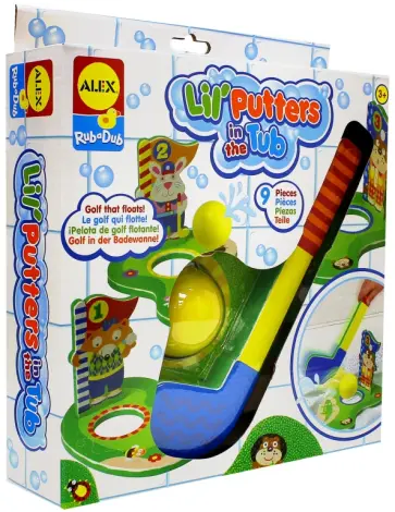 Игрушка для ванны "Гольф" (691W) обложка книги