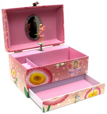Шкатулка музыкальная "Фея на цветке" (60000) обложка книги