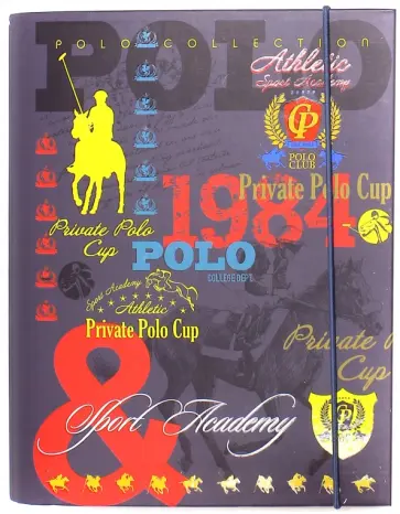 Тетрадь на кольцах "POLO" (MARKER) (M-780512С) Тетрадь на кольцах "POLO" (MARKER) (M-780512С) обложка книги