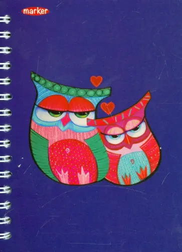 Записная книжка "COLOR OWL" (100 листов, А6, MARKER) (M-940610N) Записная книжка "COLOR OWL" (100 листов, А6, MARKER) (M-940610N) обложка книги