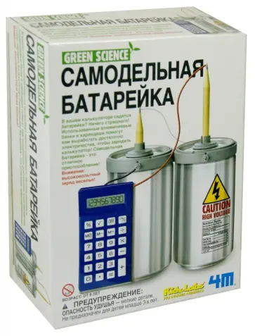 Самодельная батарейка (00-03360) обложка книги