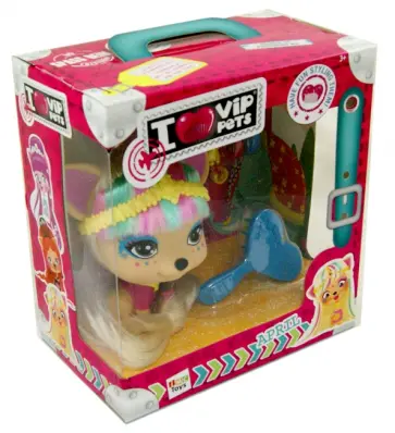 Игрушка VIP Pets. Собака Эйприл в коробке с аксессуарами (711594) обложка книги