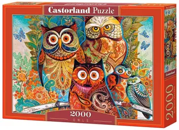 Puzzle-2000 "Совы" (C-200535) обложка книги