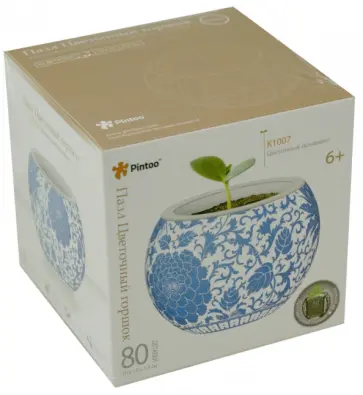 3D-Пазл цветочный горшок "Цветочный орнамент" (k1007) обложка книги