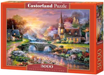 Puzzle-3000 "Мост через реку" (C-300419) обложка книги