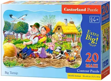 Puzzle-20 MAXI "Большая репка" (С-02283) обложка книги