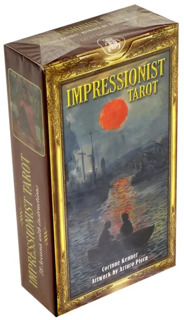 Коррин Кеннер - Таро Импрессионистов. 78 карт с инструкцией обложка книги