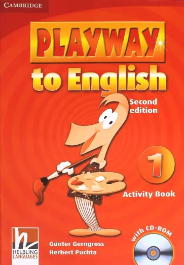 Gerngross, Puchta - Playway to English. Level 1. Second Edition. Activity Book +CD обложка книги
