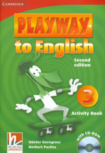 Gerngross, Puchta - Playway to English. Level 3. Second Edition. Activity Book (+CD) обложка книги