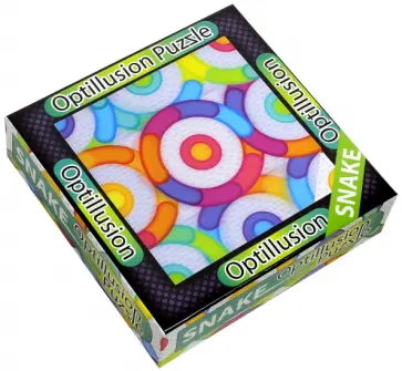 3D-пазл-игра. Оптические иллюзии. Змейка (21713) обложка книги