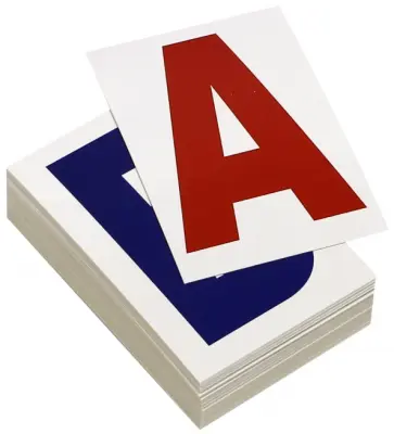 Носова, Епанова - Комплект карточек "Буквы" (48 штук) обложка книги