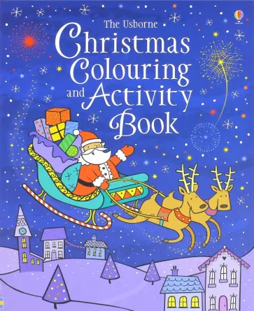 Kirsteen Rogers - Christmas Colouring and Activity Book обложка книги