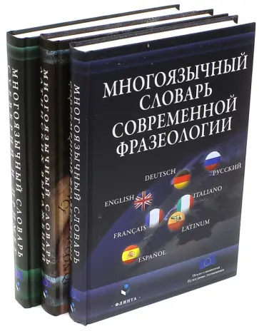 Многоязычный словарь. Комплект из 3-х книг обложка книги