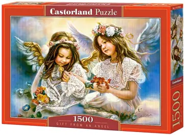 Puzzle-1500 "Подарок от Ангела" (C-151394) обложка книги