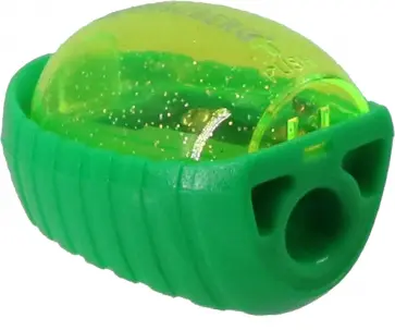 Точилка Shuttle, с контейнером, цвет в ассортименте обложка книги