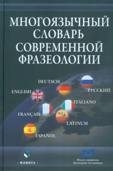 Многоязычный словарь современной фразеологии обложка книги