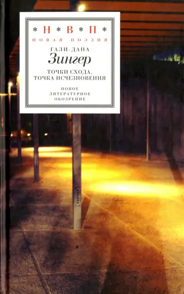Гали-Дана Зингер - Точки схода, точка исчезновения. Стихи обложка книги