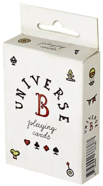 UNIVERSE. Сувенирные карты игральные обложка книги