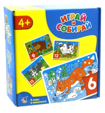 Играй и собирай "Животные" (2944) обложка книги