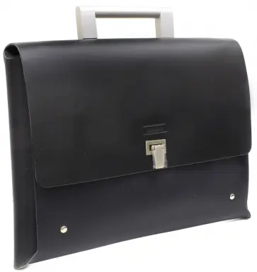 Портфель комбинированный с металлической застежкой (350692) (SM015-S B) обложка книги