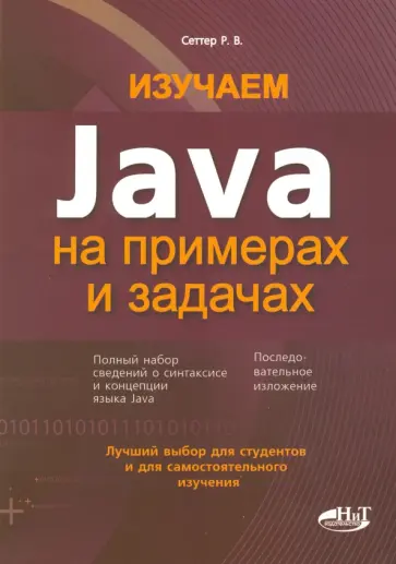 Р. Сеттер - Изучаем Java на примерах и задачах обложка книги